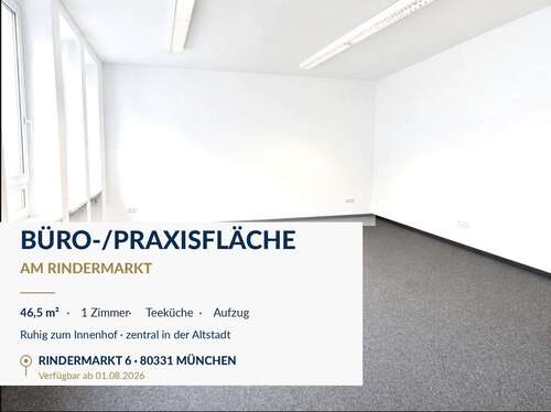 Foto - Büro in München 1.360,00 € 46.5 m²
