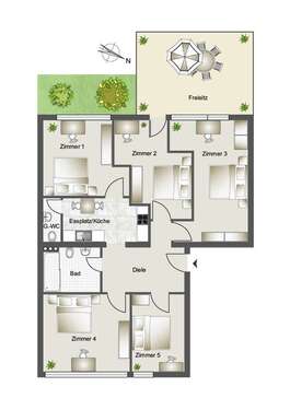 Foto - WG-Zimmer in München 675,00 € 14 m²