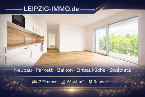 Foto - Wohnung zum Mieten in Leipzig 950,00 € 61.44 m²