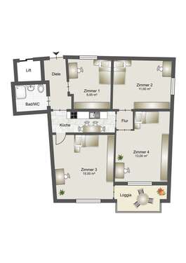Foto - WG-Zimmer in München 705,00 € 13 m²