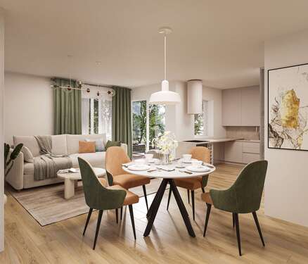 Foto - Wohnung zum Kaufen in Westendorf-Dösingen 333.500,00 € 69.47 m²