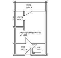 Wohnung zum Kaufen in Frankfurt 89.000,00 € 33 m²