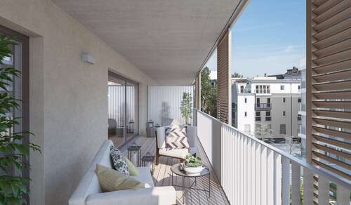 Foto - Wohnung zum Mieten in Leipzig 1.093,00 € 62.3 m²