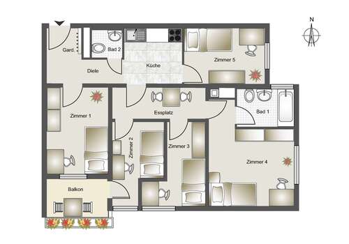 Foto - WG-Zimmer in München 700,00 € 12 m²