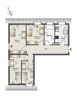 Foto - WG-Zimmer in München 740,00 € 12 m²