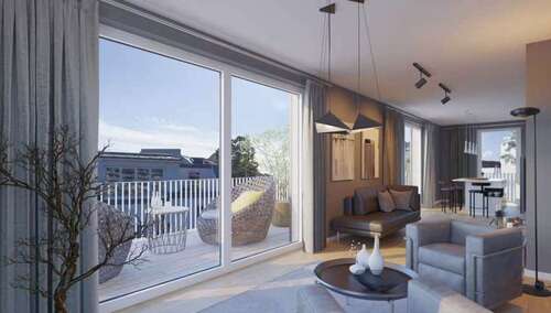 Foto - Wohnung zum Mieten in Leipzig 1.850,00 € 92.5 m²