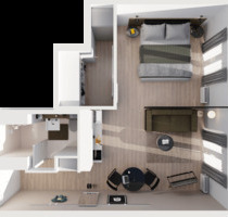Wohnen auf Zeit in Hamburg 1.489,00 €