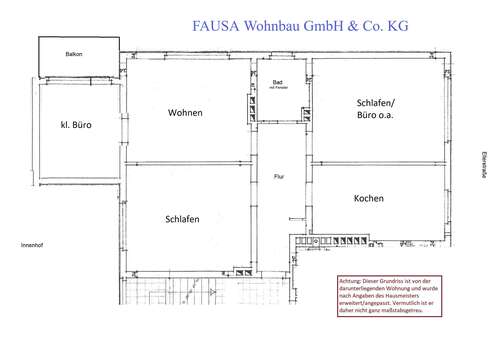 Foto - Wohnung zum Mieten in Bonn 1.089,00 € 90 m²