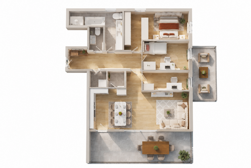 Foto - Wohnung zum Kaufen in Scheyern 649.000,00 € 112.94 m²
