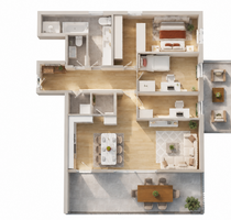 Wohnung zum Kaufen in Scheyern 649.000,00 € 112.94 m²