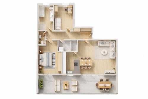 Foto - Wohnung zum Kaufen in Scheyern 619.900,00 € 108.38 m²