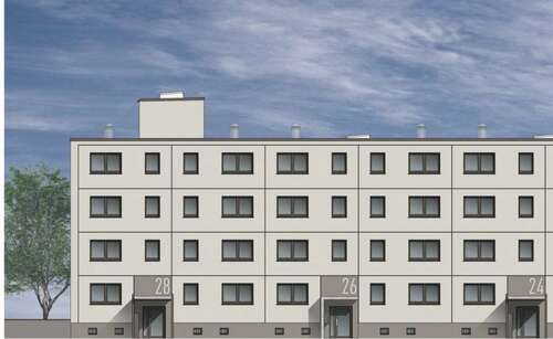 Foto - Wohnung zum Mieten in Halle (Saale) 368,00 € 56.65 m²