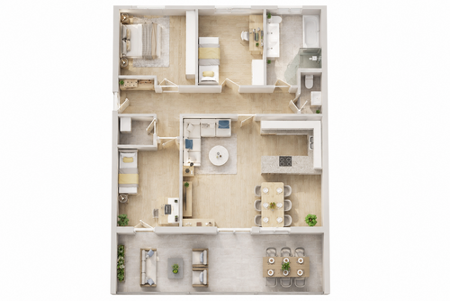 Foto - Wohnung zum Kaufen in Scheyern 679.000,00 € 119.59 m²