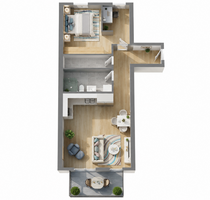 Wohnung zum Kaufen in Scheyern 399.900,00 € 74.04 m²
