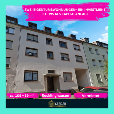 Foto - Wohnung zum Kaufen in Recklinghausen 229.000,00 € 109 m²