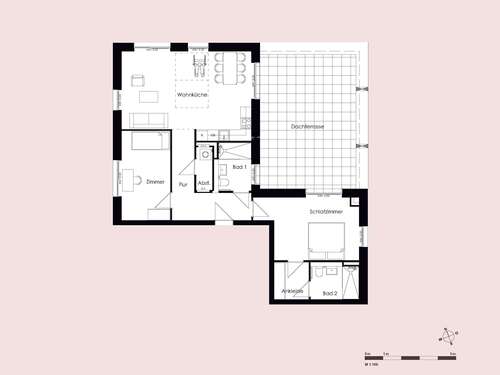 Foto - Wohnung zum Mieten in Bruchsal 1.498,50 € 111 m²