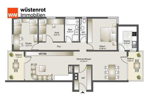Foto - Wohnung zum Kaufen in Aalen 298.000,00 € 107 m²
