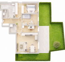 Wohnung zum Kaufen in Scheyern 499.900,00 € 94.05 m²