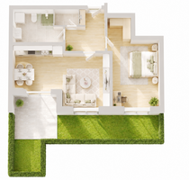 Wohnung zum Kaufen in Scheyern 329.500,00 € 61.3 m²