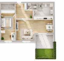Wohnung zum Kaufen in Scheyern 369.500,00 € 67.52 m²