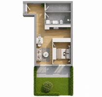 Wohnung zum Kaufen in Scheyern 265.500,00 € 48.44 m²