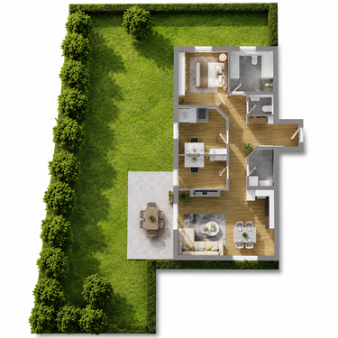 Foto - Wohnung zum Kaufen in Scheyern 539.900,00 € 95.41 m²
