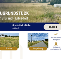Grundstück zu verkaufen in Brand-Erbisdorf 93.000,00 € 606 m²