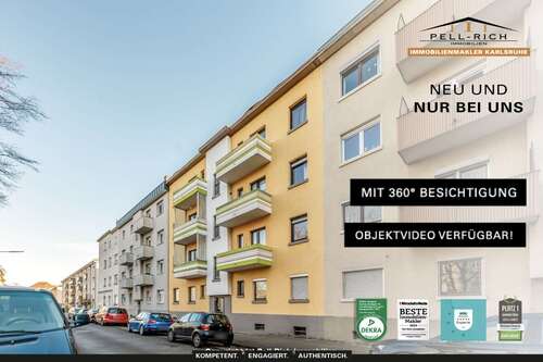 Foto - Wohnung zum Kaufen in Karlsruhe Mühlburg 289.000,00 € 83 m²