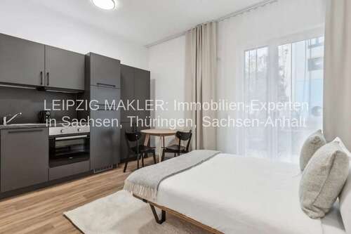 Foto - Wohnung zum Mieten in Leipzig 930,00 € 24 m²