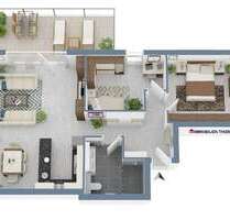 Wohnung zum Kaufen in Bottrop Fuhlenbrock 447.500,00 € 87.2 m² - Bottrop / Fuhlenbrock