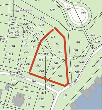 Foto - Grundstück zu verkaufen in Rheinsberg 585.600,00 € 1220 m²