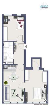 Foto - Wohnung zum Mieten in Gelsenkirchen 400,00 € 59 m²