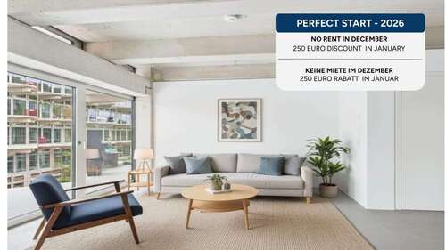 Foto - Wohnung zum Mieten in Berlin 917,00 € 48.49 m²