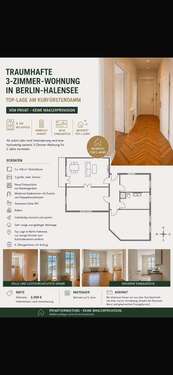 Foto - Wohnung zum Mieten in Berlin 2.200,00 € 98.7 m²