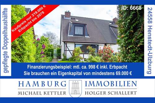 Foto - Haus zum Kaufen in Henstedt-Ulzburg 219.000,00 € 103 m²