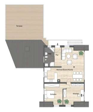 Foto - Wohnung zum Kaufen in Iffezheim 198.000,00 € 101 m²