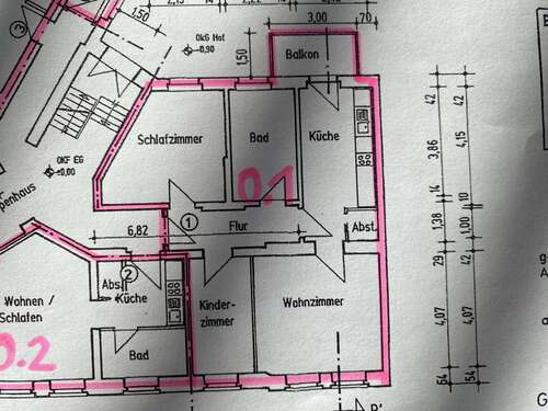 Foto - Wohnung zum Mieten in Dessau-Roßlau 480,00 € 70 m²