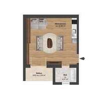 Wohnung zum Mieten in Offenbach 400,00 € 37 m²