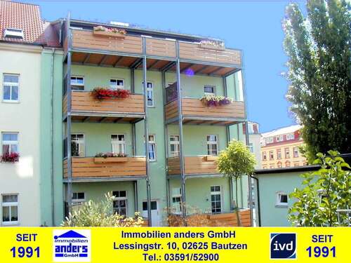 Foto - Wohnung zum Mieten in Bautzen 350,00 € 57.98 m²
