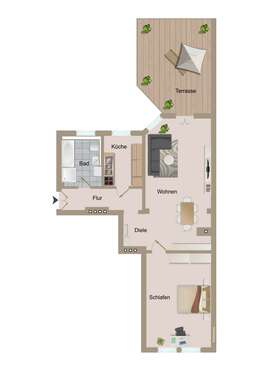 Foto - Wohnung zum Mieten in Görlitz 449,00 € 88 m²