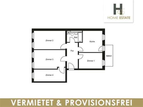 Foto - Wohnung zum Kaufen in Leipzig 340.000,00 € 95 m²
