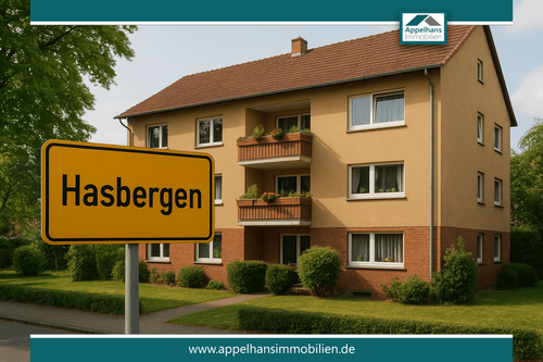 Foto - Wohnung zum Kaufen in Hasbergen 104.000,00 € 63.7 m²