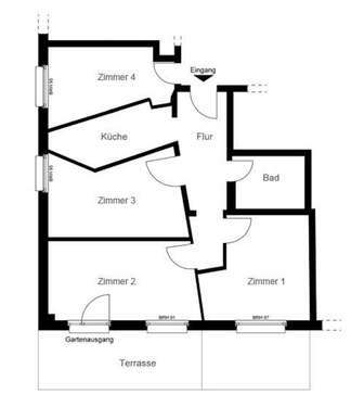 Foto - WG-Zimmer in Stuttgart 470,00 € 8 m²