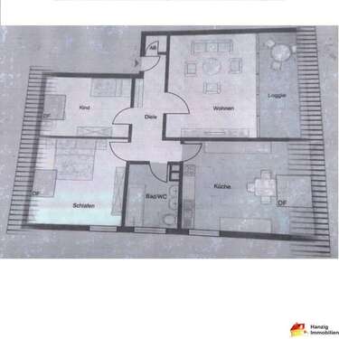 Foto - Wohnung zum Mieten in Oerlinghausen 600,00 € 72.22 m²