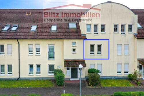 Foto - Wohnung zum Kaufen in Heppenheim (Bergstraße) 219.000,00 € 65.58 m²