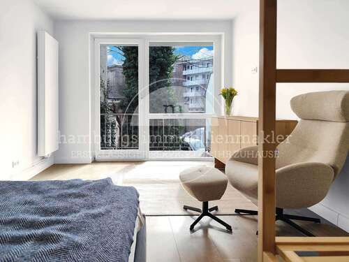 Foto - Wohnung zum Mieten in Hamburg 750,00 € 30 m²