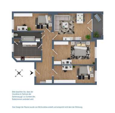 Foto - Wohnung zum Kaufen in Berlin 420.000,00 € 92.14 m²