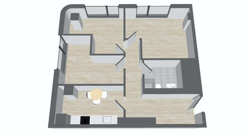 Foto - WG-Zimmer in Frankfurt am Main 645,00 € 11 m²