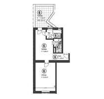 Wohnung zum Kaufen in Hilden 154.000,00 € 53.29 m²