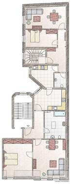 Foto - Wohnung zum Mieten in Magdeburg 695,00 € 137 m²
